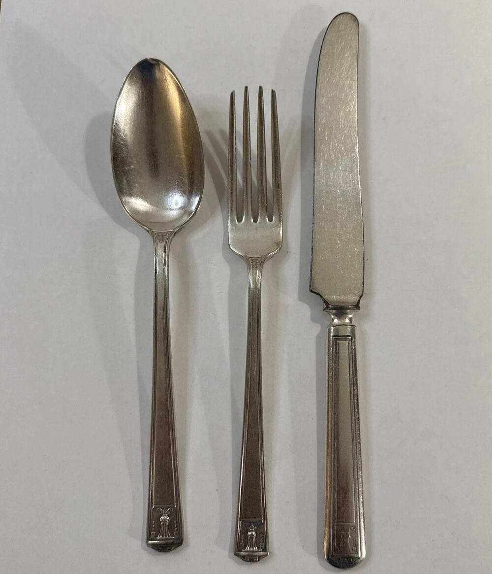 Vintage Holmes and Edwards Inlaid Flatware - Partial Setting - Century Pattern